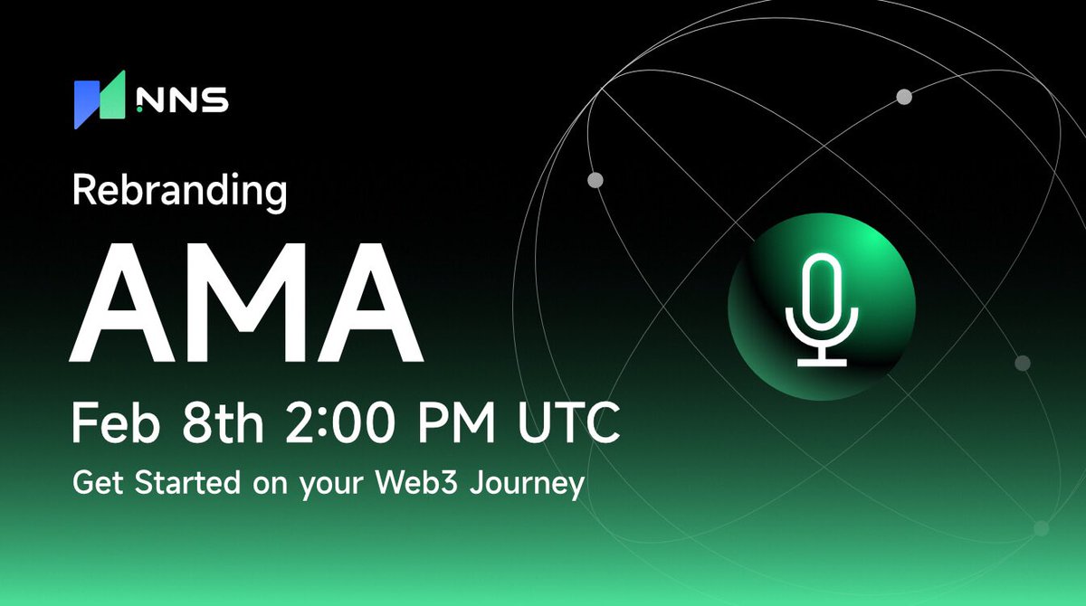 MetascanPro's tweet photo. 🎉Can't wait to announce the exciting news...we're rebranding! 
 
📍Stay tuned for NNS official announcement, website launch, and more!
  
🎙️Tune in for @nftnameservice  AMA Livestream at 14:00 UTC on Wednesday  Feb 8th⏰
 
🏆AMA $1000 $USDT + NNS Domains #Giveaway!💰 https://t.co/8efwTlEDcr