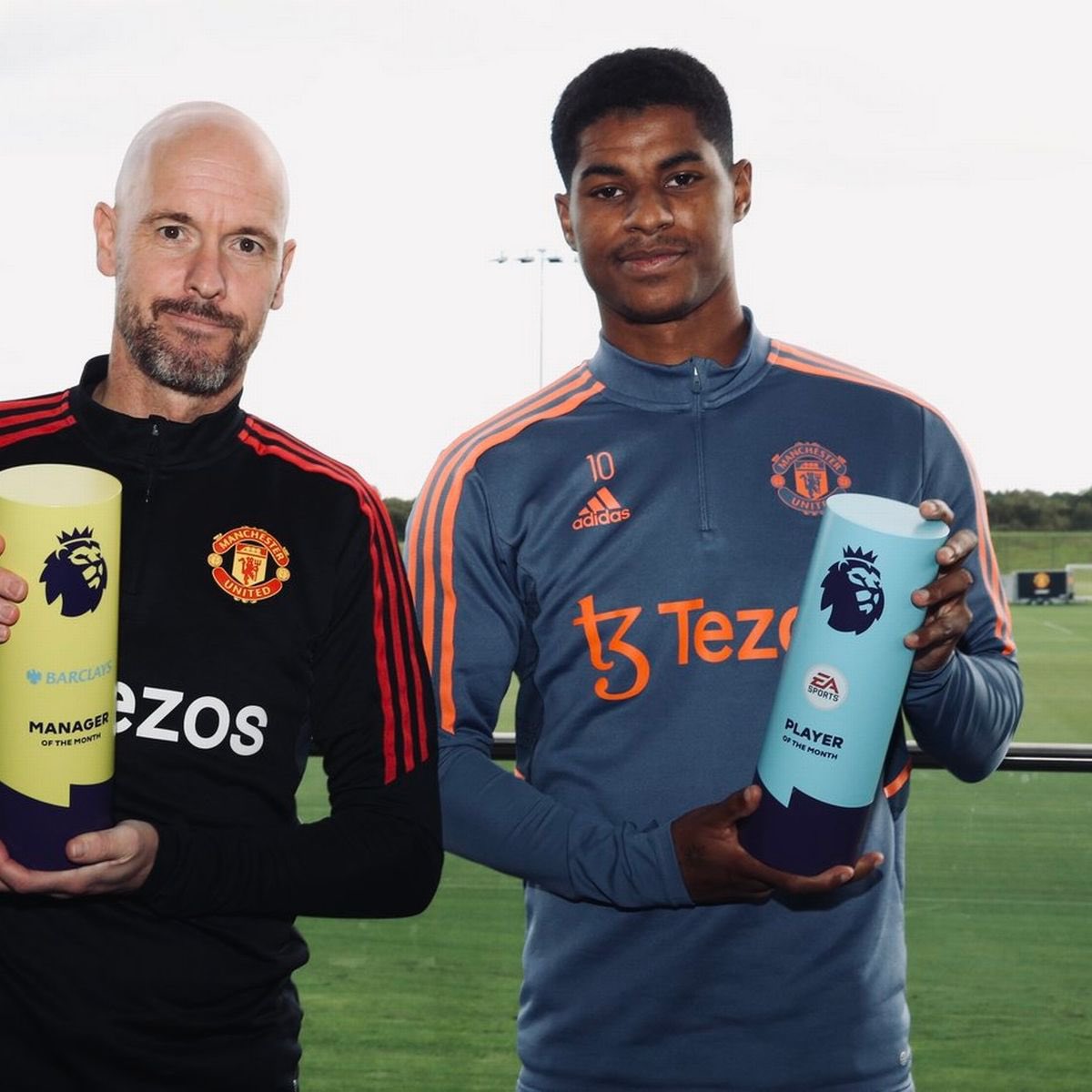 TnTOfficialSC's tweet photo. Awards for Eric Ten Hag and @MarcusRashford. Things are starting to look bright in Manchester.
#GlazersOut #GlazersMUSTGo #GlazersSellManUtd #TheUnitedHour #MUFC4LIFE #MUSC #joinMUSC #manchesterunited #MUFC #WeAreUnited https://t.co/SZvdy8Pyup