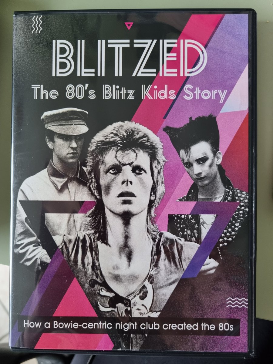 DVD arrived.  Now I know what I'm going to watch tonight😊 #boygeorge #blitzkids