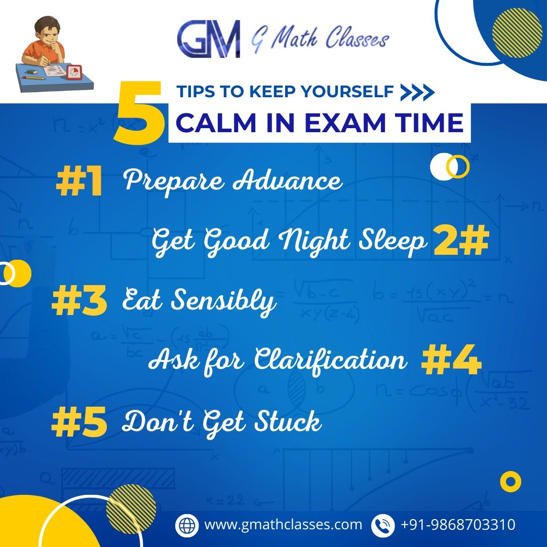 GMathClasses's tweet image. Exam time is knocking at the door. Keep yourself prepared and calm as well. @GMathClasses is here to help you with all doubt clearing and last-minute guidance bit.ly/3HumKDe
#GMathClasses #mathclasses #mathematics #mathtutor #mathematics #bestmathclasses #learningmaths