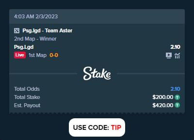 stakesportsbet's tweet image. Psg.lgd - Team Aster

Bet slip link: stake.bet/sports/home?ii…

#Psglgd #TeamAster #litecoin #ltc #soccer