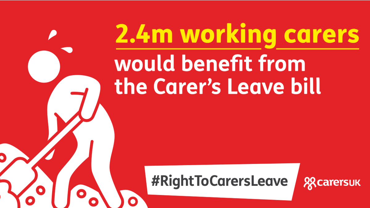 CarersUK's tweet photo. 📢 The Carer’s Leave Bill has passed in the House of Commons!

This is a huge step forward to securing greater recognition, rights and support for unpaid carers in the workplace.

The Bill now moves to the House of Lords. #RightToCarersLeave https://t.co/hbokY4ArPV