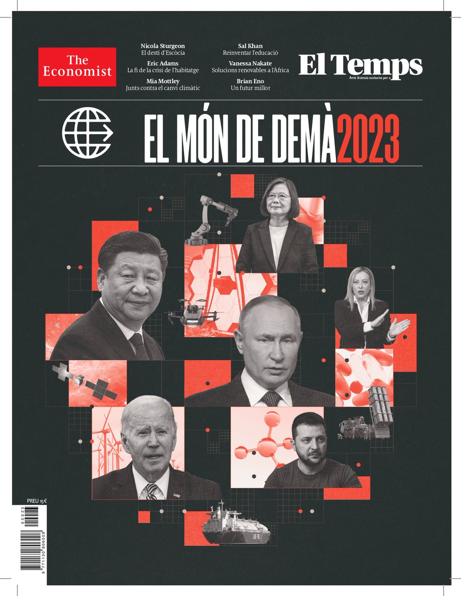 ElTemps_cat's tweet image. 🌐🗞️ Ja tenim l'anuari de The Economist 2023! 👇
eltemps.cat/la-revista/the…