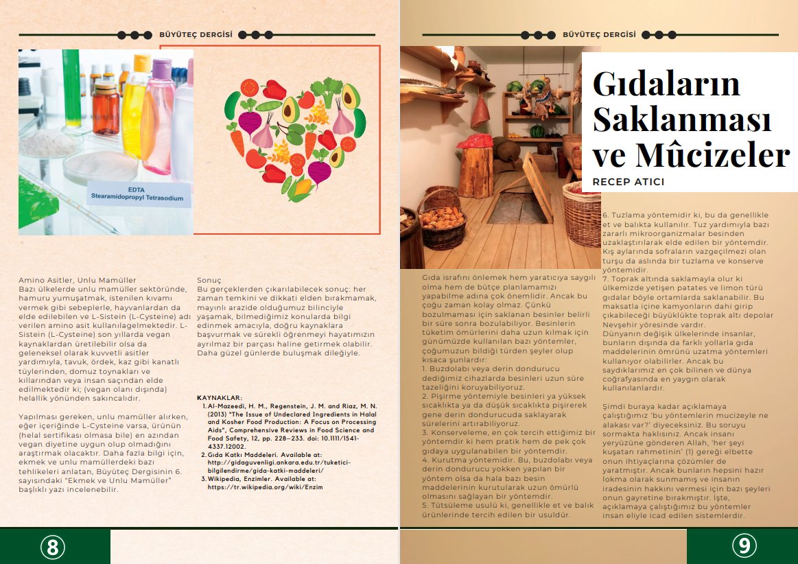 Gıda ve sağlık içerikli dergimiz BÜYÜTEÇ'in 1⃣1⃣. sayısı yayımlandı...

PDF formatında okumak ve indirmek için...
👉crabpublishing.com/buyutec

<a href="/buyutecdergisi/">Büyüteç Dergisi</a> <a href="/alitopdag44/">Ali Topdağ</a> <a href="/yuceldarcan/">Eğlence ve Bilim</a> <a href="/eminosmanuygur/">DrEminou</a> <a href="/cguzelgonul/">Caner</a> <a href="/idemDemirAtala1/">Çiğdem Demir Atalay</a>  <a href="/RecepAtici3/">Recep Atici</a>