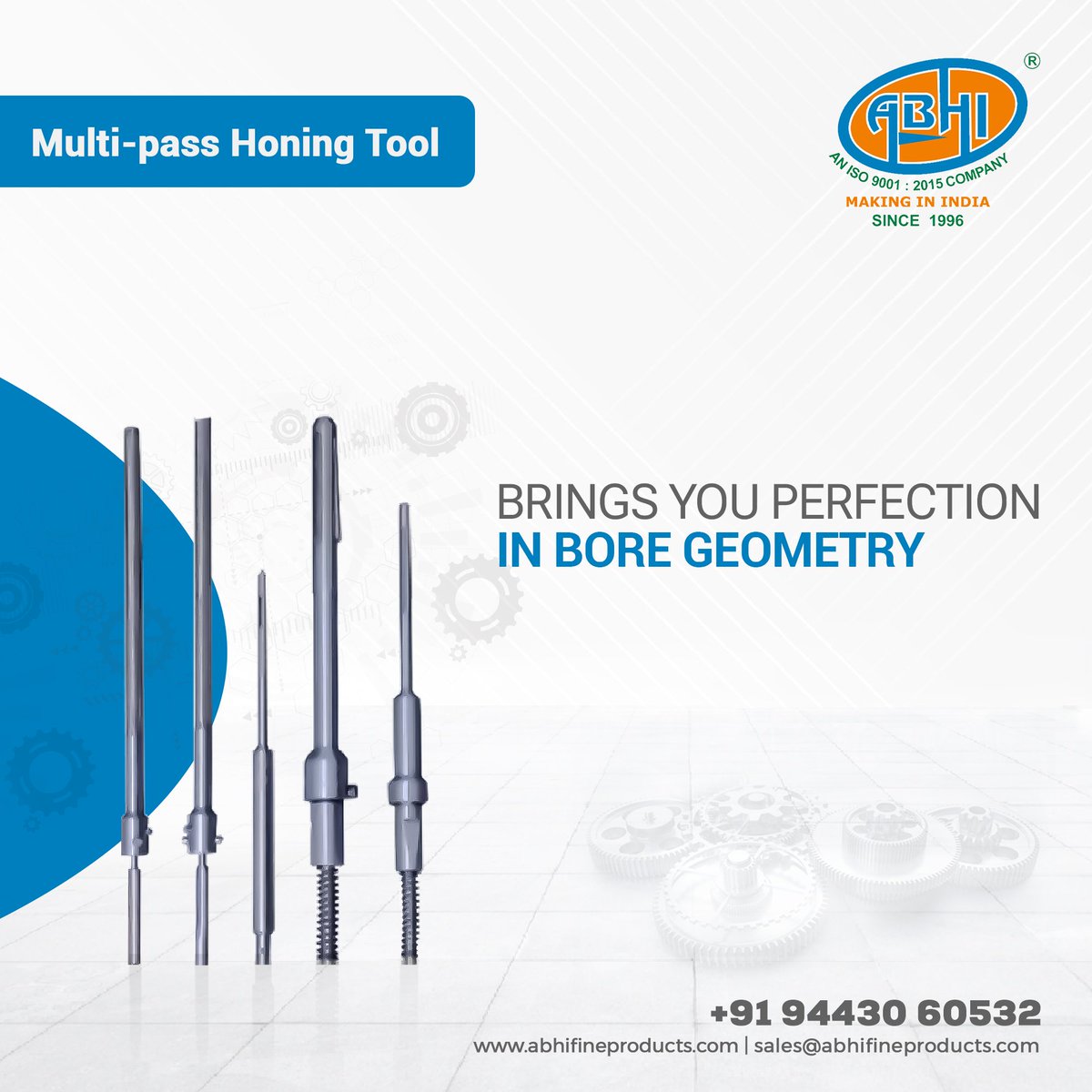 abhi_fine's tweet photo. Honing is all about getting the desired finish pattern in the inner bores. You get it perfect with the multi-pass honing tool from #Abhifineproducts.
To know more: https://t.co/qhk1GsEmEY
#multipasshoningtools #expansiontools #honingtools #honing #precisiontools #blindbore https://t.co/tRLBjPPcVq