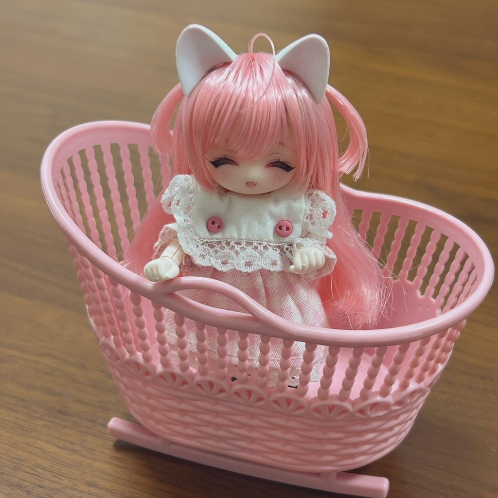 ボタニカルなセリアちゃんR（体長 約16cm） - 手作り人形