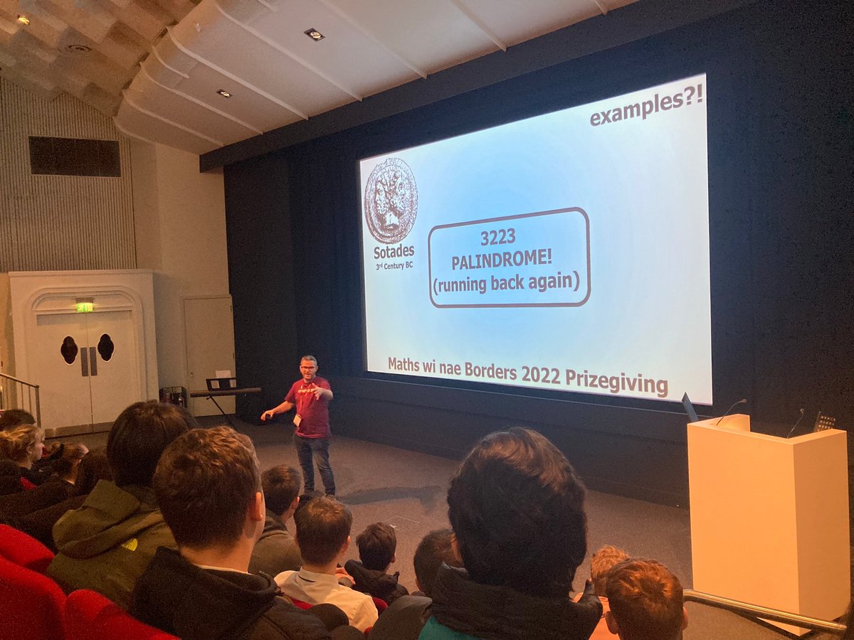 Maths wi nae Borders tweet media