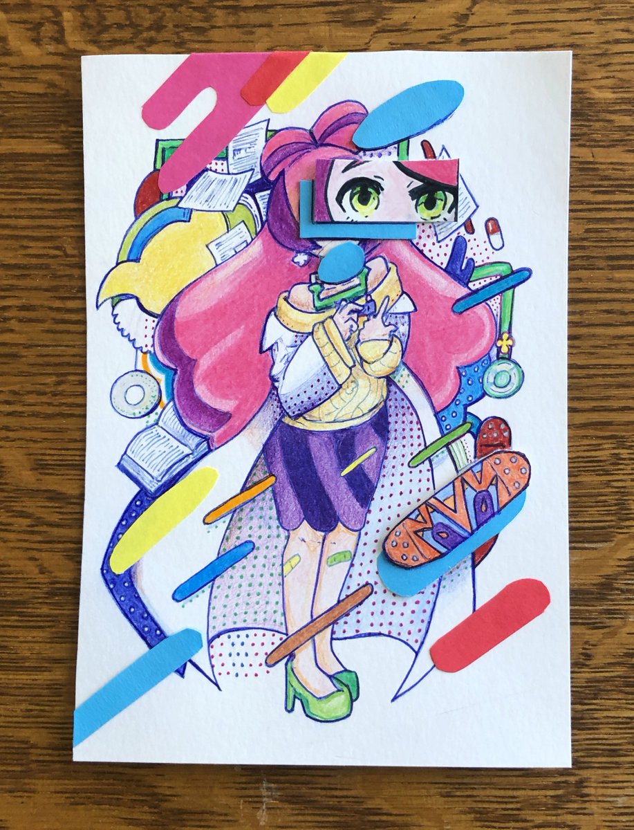 alyodommage's tweet photo. Mimosa carte dessin, pop style. #pokemon https://t.co/klxx2gdGEa