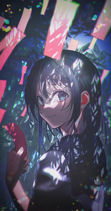 特に意味のない七夕イラストの再掲 