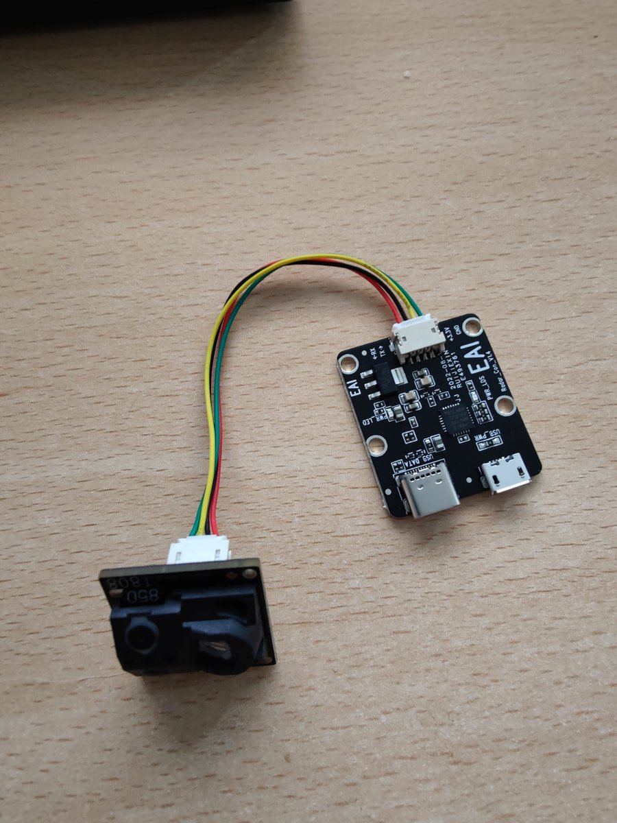 sven_ar's tweet photo. Received my new solid lidar from @dfrobotcn. Looking forward to test it #lidar #Robotics  #letsbuildsomething https://t.co/P0SrzVYkZZ