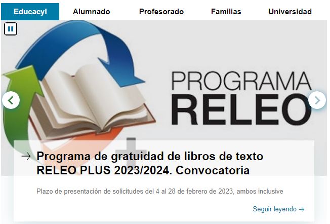 Infórmate en nuestra web sobre el RELEO PLUS para el próximo curso.
…marquesdelozoya.centros.educa.jcyl.es/sitio/index.cg…

Sesión informativa por Teams jueves 9 de febrero de 16:00h a 17:30h

Solicitudes en Secretaría o telemáticamente del 4 al 28 de febrero.
