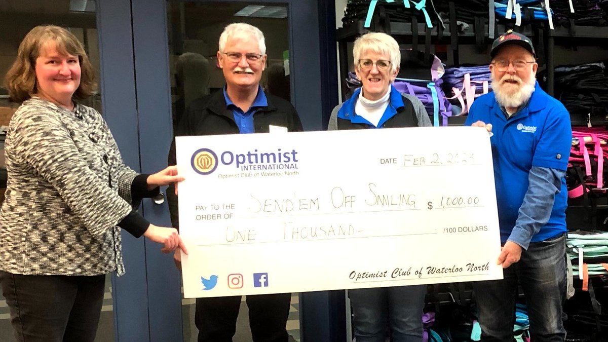 Optimist Club of Waterloo North tweet media