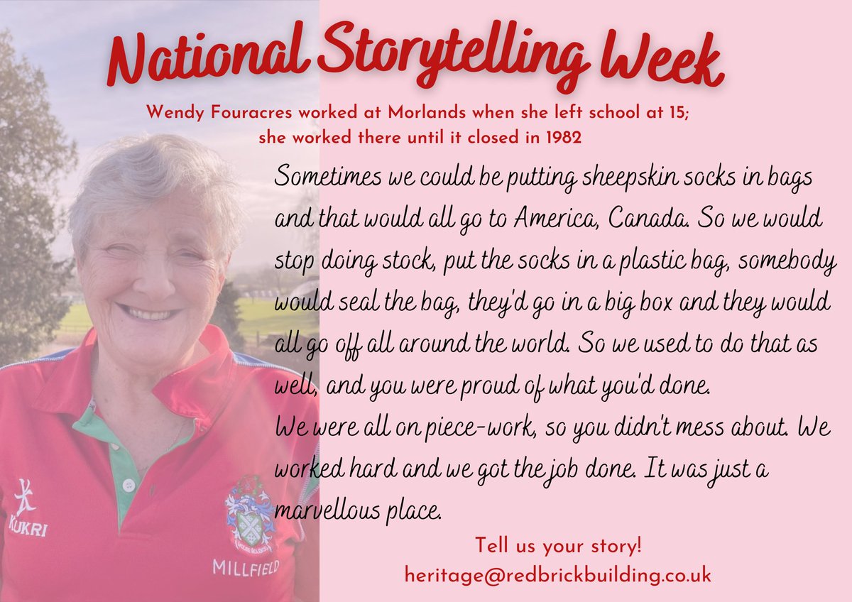 This is Wendy's story about working at The Morlands & Baily's Glastonbury, Did you work there at any time ? 

Tell us your story, we would love to hear from you.

#somersetheritage #HistoricEngland #NationalStoryTellingWeek2023