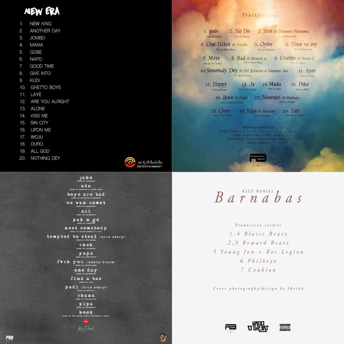 purpkulture's tweet photo. Pick one song each from @KizzDaniel projects ⬇️ https://t.co/I1Cks0zb0P