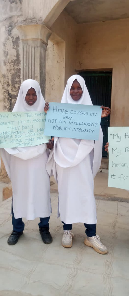 Islamic college osogbo celebrate world hijab day.