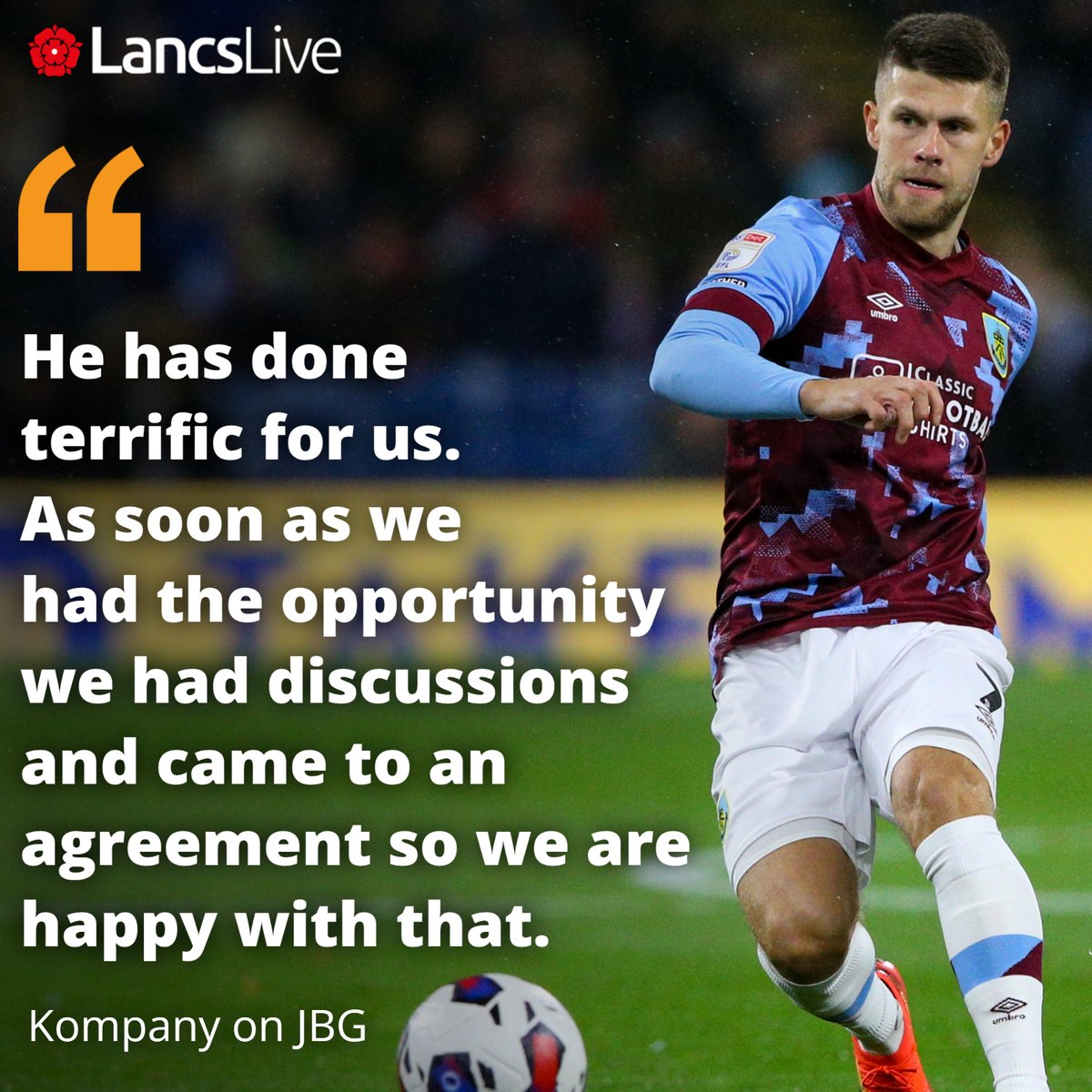 Burnley FC Live tweet media
