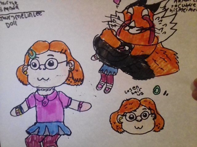 NDarryal's tweet photo. A Meilin Lee doll
#turningred #turningredfanart #Red Panda https://t.co/nyLXwm14y6