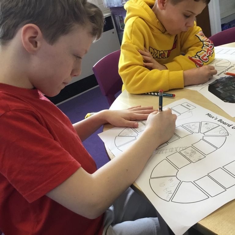 hr_erp's tweet image. As part of @NSPCC Number Day in Purple Room we designed, and made our own Board Games including Mathematical Challenges. @HaxbyRoad #MakeMathsFun #NSPCCNumberDay