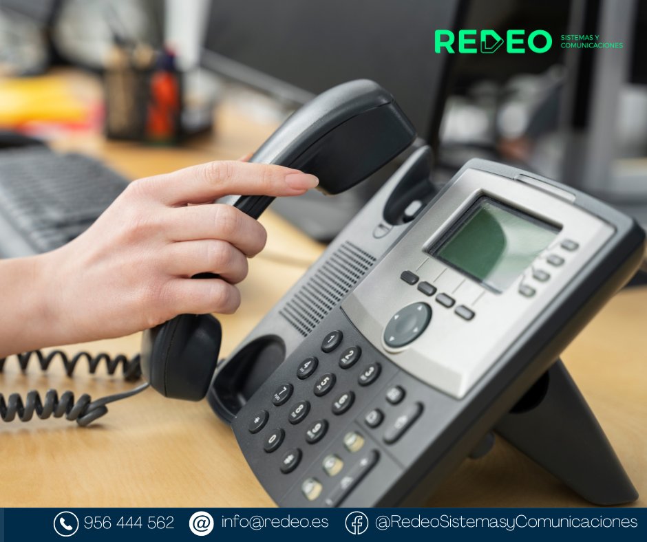 RedeoSistemas's tweet photo. ¿Necesitas incorporar #centralitatelefónica ☎️ en tu #negocio? En @RedeoSistemas estamos especializados en el suministro, instalación, puesta en servicio y mantenimiento de #telefonia clásica y #telefoníaip 

Consúltanos, sin compromiso 👍 https://t.co/ftMhvTACYC