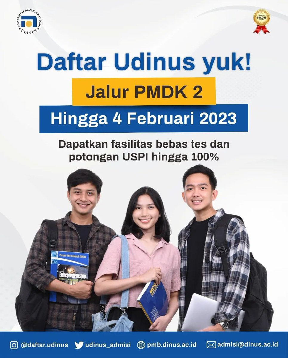 Halo calon Dinusian 👋 Kalian ada yang suka matematika kaya Nono nggak nih? Karena kali ini mimin bakal ngasih rekomendasi beberapa jurusan yang cocok buat kalian yang suka matematika 😍