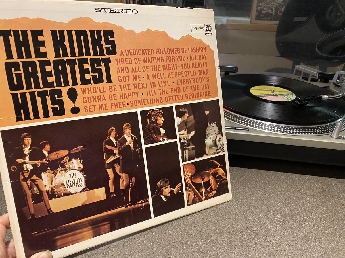 Happy Birthday Dave Davies of The Kinks! We listened to his guitar riffs on “Till The End of The Day” for @TheCurrent’s #VinylTapCurrent to celebrate the guitar great.