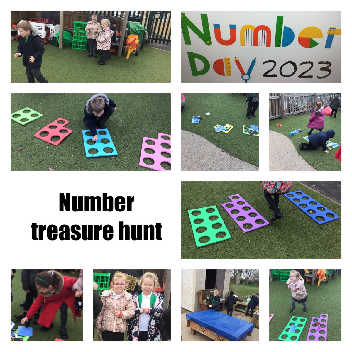 CloverfieldsSch's tweet photo. Polar Bears took part in a number hunt in our outdoor area to celebrate Number Day 2023. #NSPCCNumberDay
#CloverfieldsEYFS #CloverfieldsMaths https://t.co/imny32VGhk