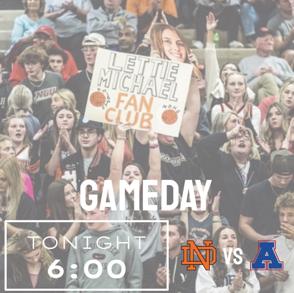 It’s game day!! The Lady Knights will play against Asheboro at The Pete🏀 #womensbasketball