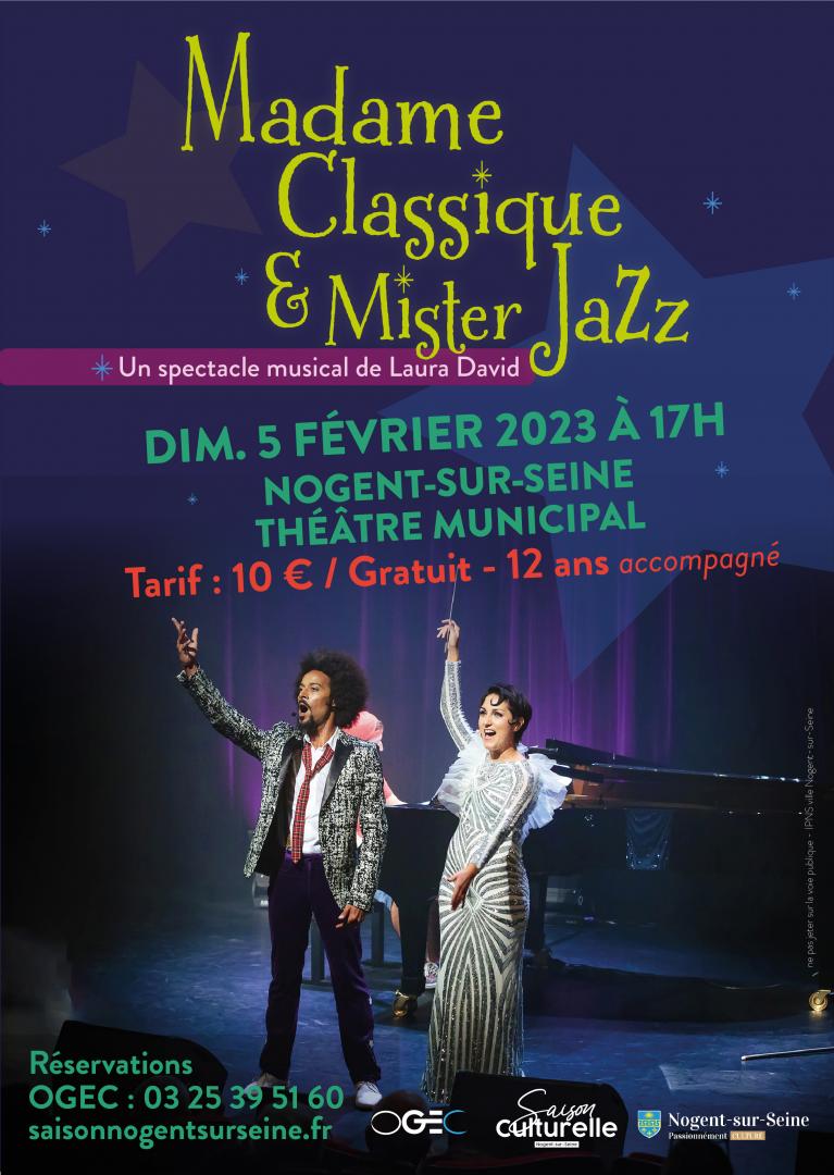 À dimanche les amis! Pour ceux qui seraient dans les environs de Nogent-sur-Seine!  tinyurl.com/ynjfb8np

#spectaclefamilial
#famille
#jeunepublic
#madameclassiqueetmisterjazz
#mcmj
#enfants
#jazz
#musiqueclassique