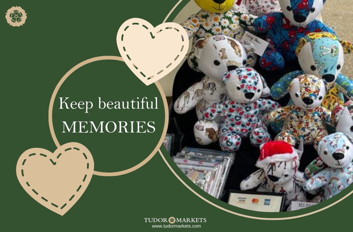 Memory bears and other beautiful products can be found at our market to help you keep beautiful memories

#SupportLocal #Redhill #RedhillRegeneration #ShopLocal #OpenAirMarket