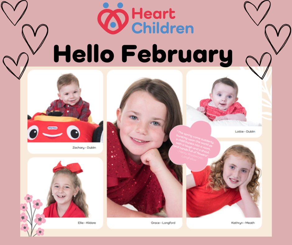 Hello February! #heartmonth #chdawareness #children #heartchildren #ireland Find out how you can get involved heartchildrenie.enthuse.com/cf/big-chill-c…