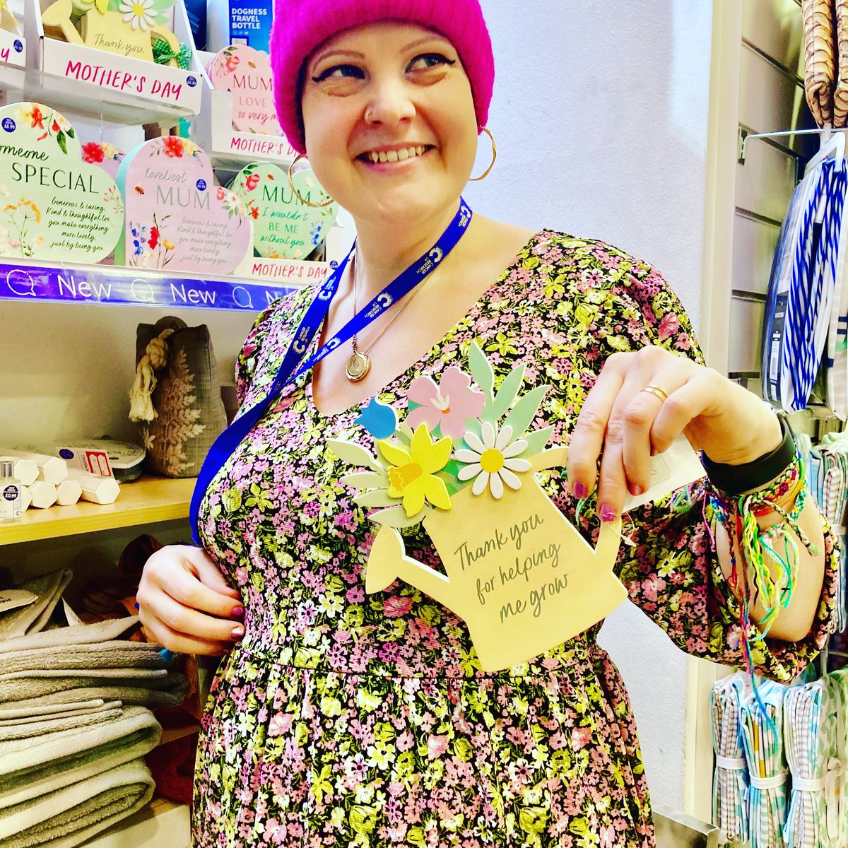 fairylaylee's tweet photo. Little baby helping mummy show off the new Mother’s Day range at @CRUKCorpStBrum 🥰 Doing my best to help you grow little one 🌸 https://t.co/HtXc0Ira1R