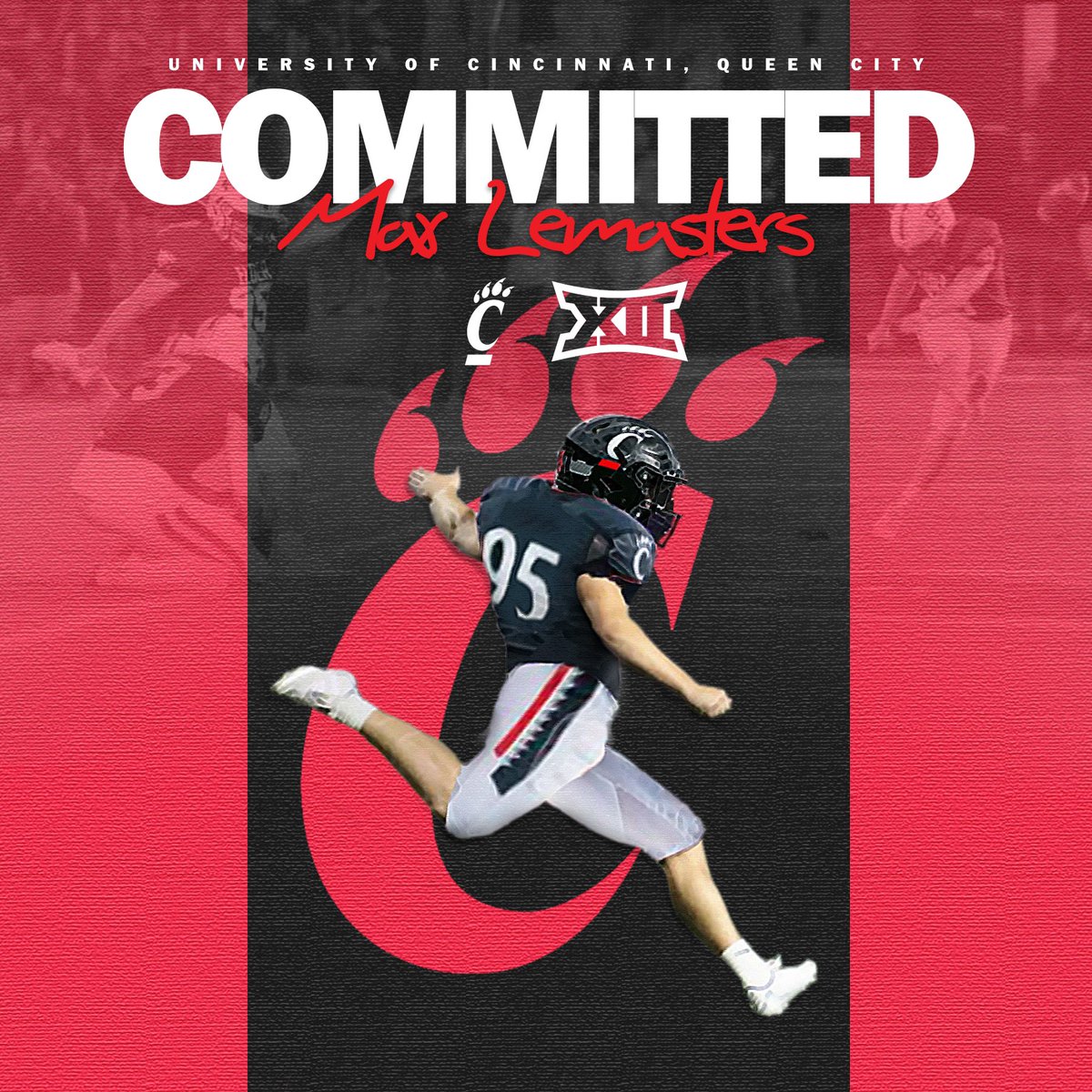 Beyond blessed to be committed to the University of Cincinnati. Thank you so much to <a href="/DB_CoachCoombs/">Kerry Coombs</a> for this opportunity! <a href="/CoachSattUC/">Coach Satterfield</a> <a href="/GoBearcatsFB/">Cincinnati Football</a> <a href="/ehsports/">Elder Panthers</a> <a href="/CoachGantz/">Andrew Gantz</a> <a href="/Chris_Sailer/">Chris Sailer Kicking</a> #GWK