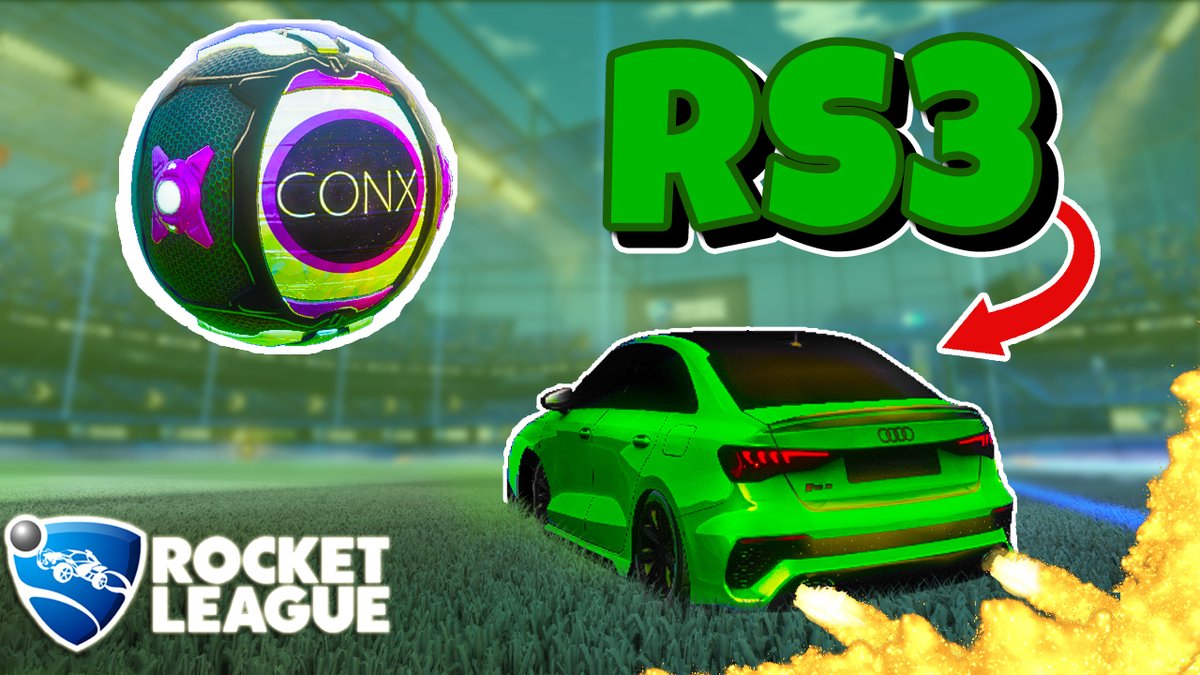 I put a Audi RS3 in Rocket League youtu.be/qji7G4iEcWg #RocketLeague #modding
