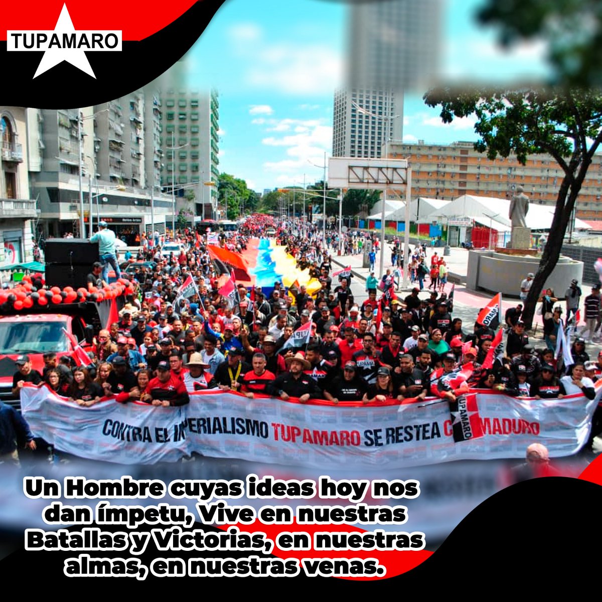 “Que levanten una sola bandera: 
la de la libertad, la del país del 
respeto a los otros, la de la no 
violencia”. 
"HUGO CHÁVEZ"
#ComunaYProducción #BastaDePersecuciónEconómica 
<a href="/NicolasMaduro/">Nicolás Maduro</a> @TupamaroMRT <a href="/HectoRodriguez/">Héctor Rodríguez C.</a> <a href="/dcabellor/">Diosdado Cabello R</a>