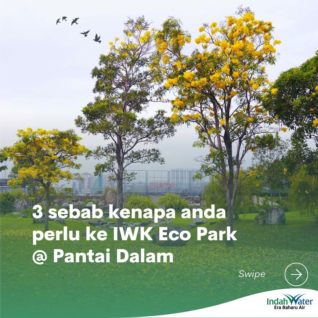 IwkComms's tweet photo. Cuti hujung minggu ni memang best kalau dapat luangkan masa dengan kawan & orang tersayang. Jom tengok 3 sebab kenapa anda perlu ke IWK Eco Park @ Pantai Dalam.
Hubungi 03-22420420 untuk membuat tempahan gelanggang badminton sekarang!
#IWKEcoPark #EraBaharuAir #NewLifeForWater https://t.co/yfNQJSfNn6