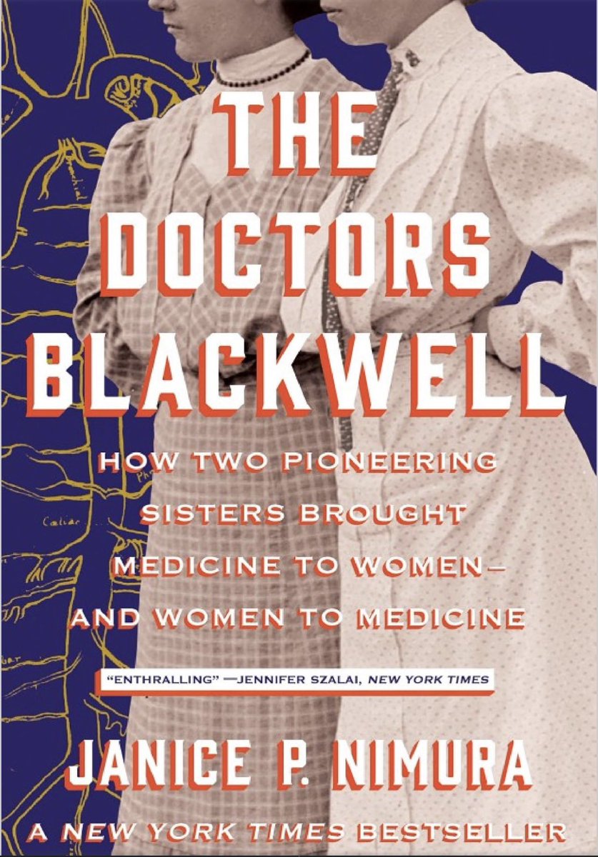 Perfect day to start rereading @janicenimura’s masterpiece on these resilient female physicians! #IamBlackwell #NationalWomenPhysiciansDay