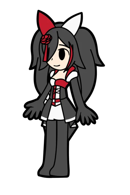 ソリティ馬風ミオしゃ#みおーん絵 