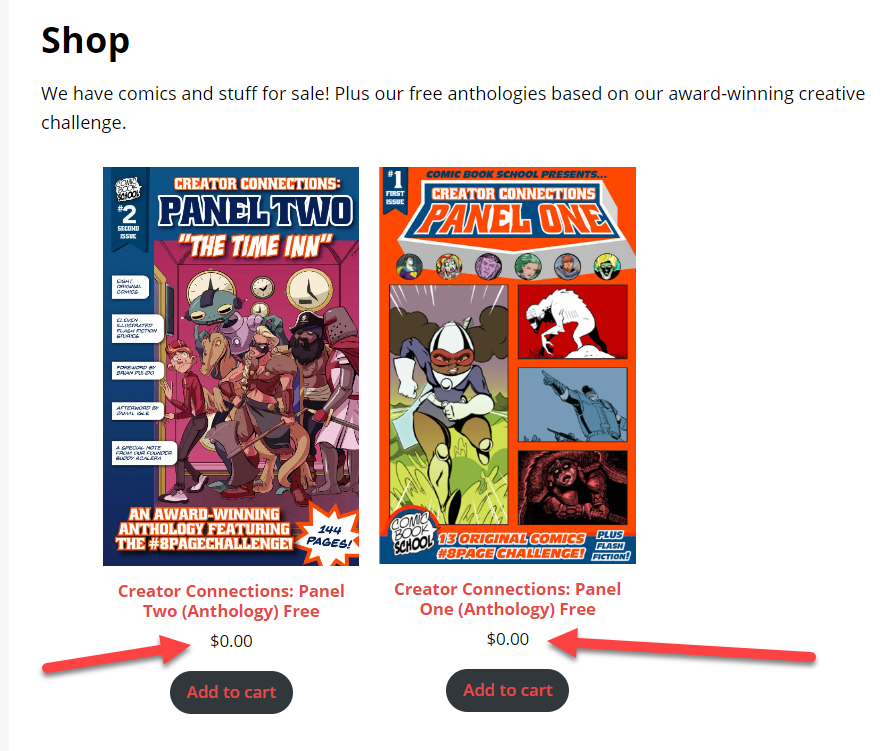 ComicBookSchool's tweet photo. Free comics from #ComicBookSchool. 
Award-winning anthologies from creators in our community. https://t.co/r4H7LKDmY4