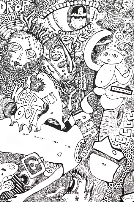 No.797
DROP、侵食経過、KEEPOUT、瞳たち、アイコン、メカワンピ、
#illustrations #絵柄や作風から推測する描き手の血液型 さて何型でしょうか? 