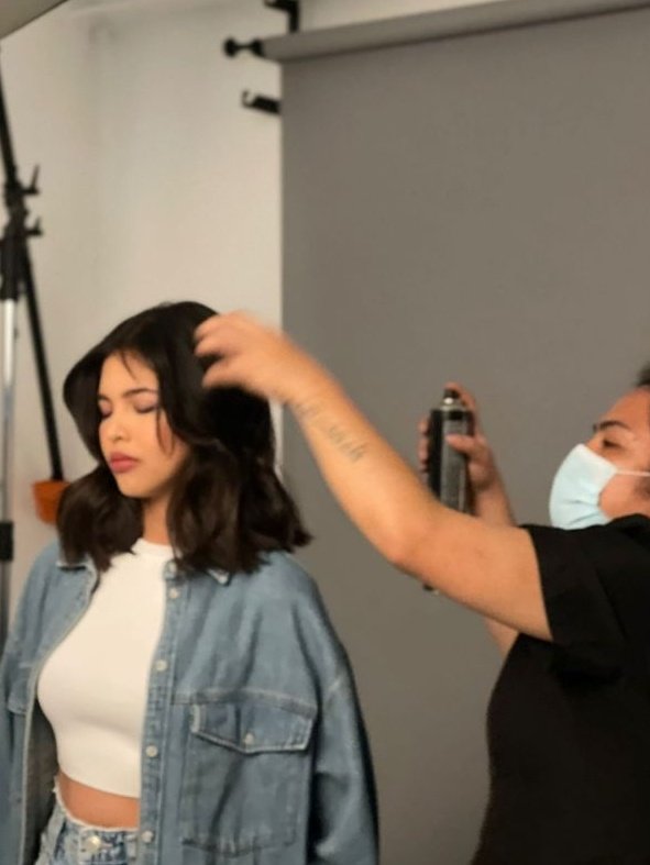 “BTS with <a href="/mainedcm/">Maine Mendoza</a>”

📸: Edwardthestar 
#MaineMendoza #MaineGoals