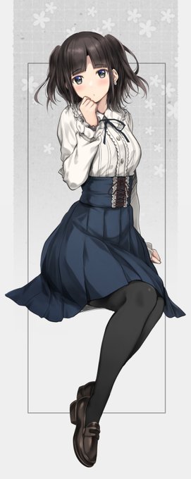 ツインテ詩子お姉さん
#詩子あーと 