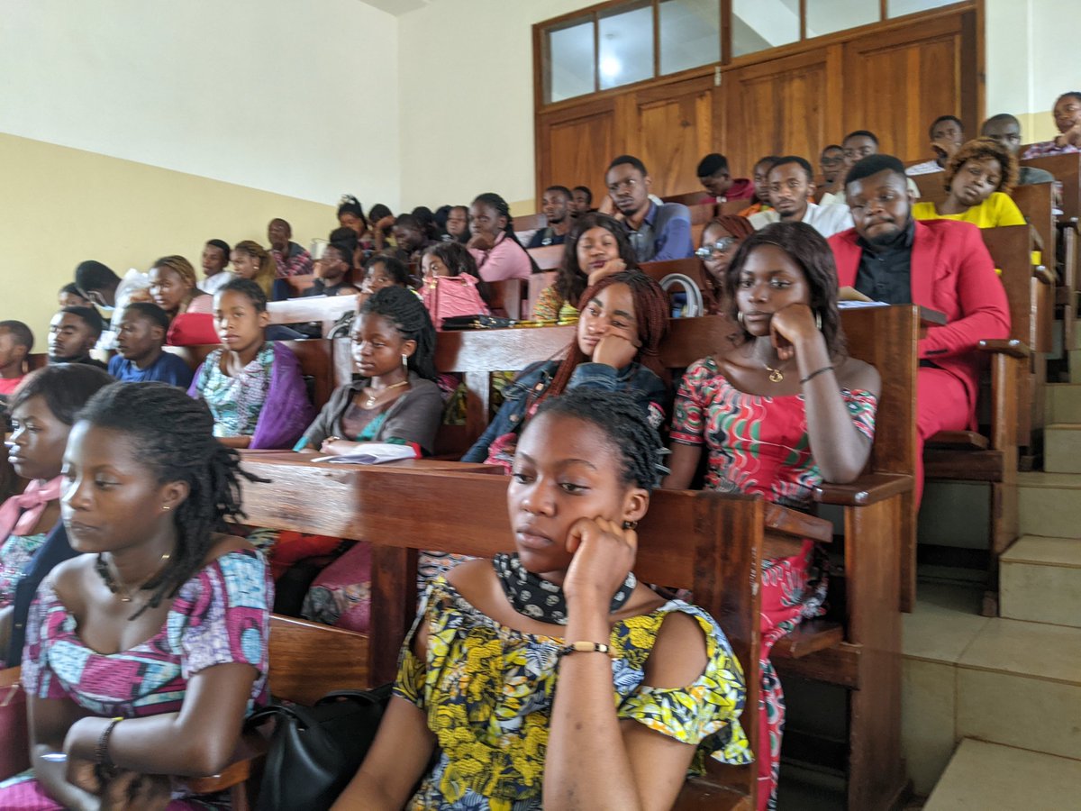 barhahiga20171's tweet photo. #Bukavu : Des étudiants de l'#UEA formés sur le checking des informations par #CongoCheck. @CongoCheck @PoleInstitute @RomainSemakuba @Internews_RDC @Katsuva_R @CheckCongo @munagus @MukwegeFound @DenisMukwege https://t.co/JTYb82FdyR