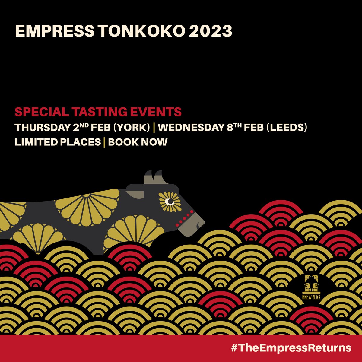 BYnewbriggate's tweet photo. 🐄 EMPRESS TONKOKO TASTING SESSION 🐄
To celebrate the launch of Empress Tonkoko we are hosting a tasting session on the 8th February!

Tickets: https://t.co/VOPO7mBh7f

#leeds #leedspubs #independentleeds #leedscity #leedscitycentre #leedslocal #leedsevents #whatsonleeds https://t.co/QvsRRJl2II