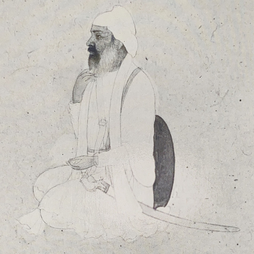 🎨 Sardar Gurmukh Singh Lambha, one of the most eminent generals of Maharaja Ranjit Singh's army. Punjab PLains, c. 1845-50.