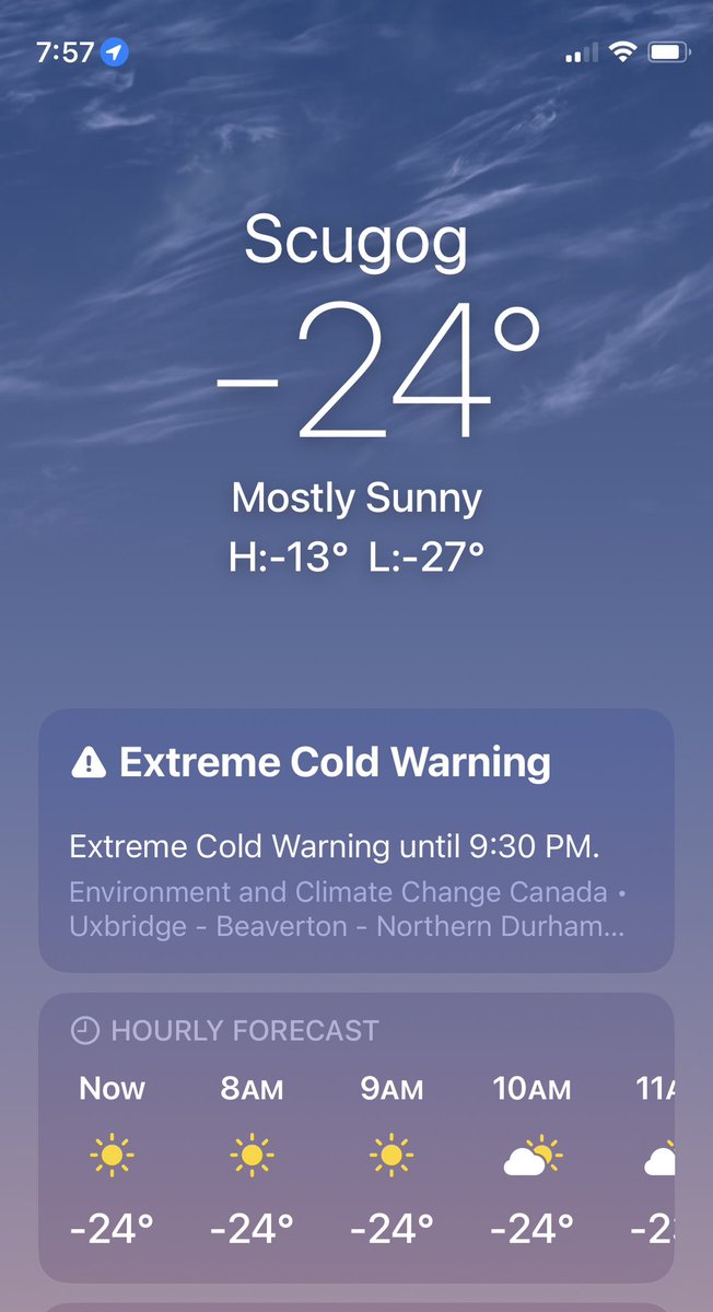 For my American friends (who live further south) that’s -11F 🥶🥶🥶🥶🥶 #PolarVortex #WinterWeather #canadianwinter