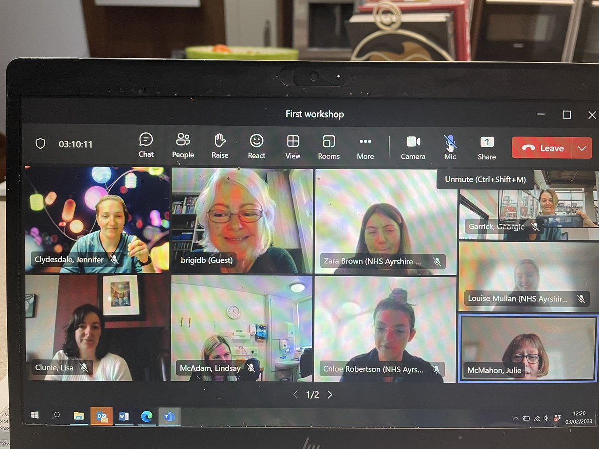 #RelationalLeadership 🙏 Thank you <a href="/brigidrussell51/">Brigid Russell</a> for leading our 2nd group of AHPs in on this personal development #listening #curiosity #Conversion #collaboration Amazing group of staff from across al levels to share this with <a href="/FizzyGiGi/">Georgie Garrick</a> <a href="/jenniferclydes1/">jennifer clydesdale</a> <a href="/Alistair_ahp/">Alistair Reid</a>