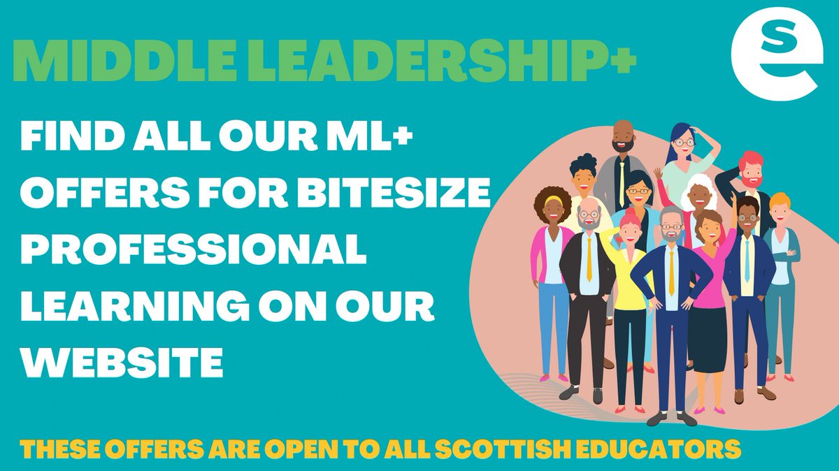 RonaGrant's tweet image. Please share the link to our new offer for middle leaders @EdScotPLL @EducationScotland #EdScotML

…ofessionallearning.education.gov.scot/learn/middle-l…