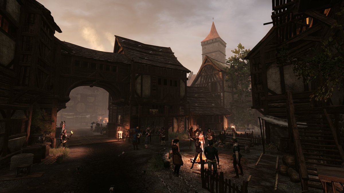 Green_Lamb_'s tweet photo. Вчера было наст��оение много скринить Новиград

#ведьмак #TheWitcher3WildHunt https://t.co/yYBaJHPMem