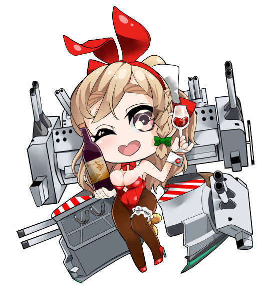 ちっこい赤バニーザラ姉様 