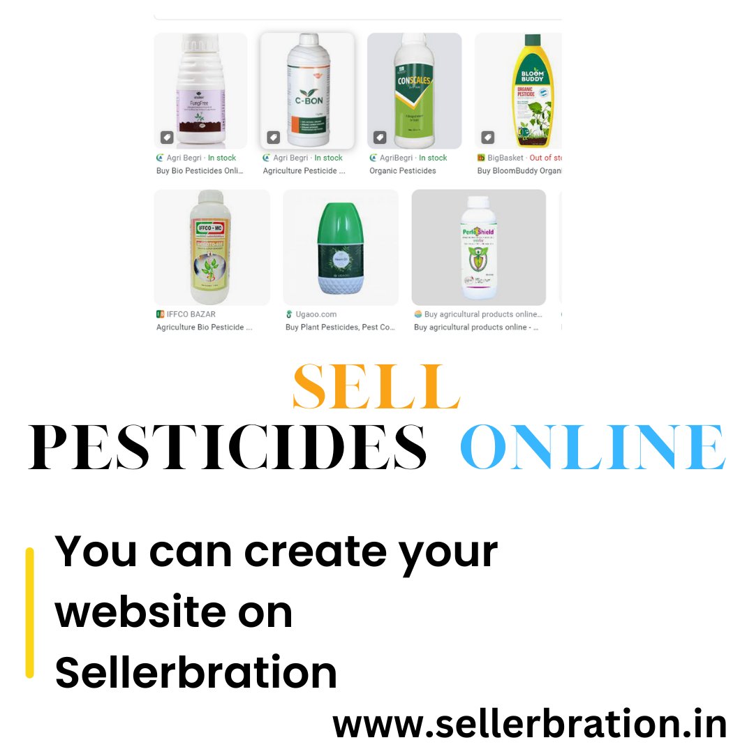 ell pesticides online You can create your website on Sellerbration

.
#pesticides #pesticideskill #pesticidessuck #pesticidesfree #pesticidesafety  #websitecreation #webdevelopment #websiteservices #websitelaunch #seo #websitetraffic